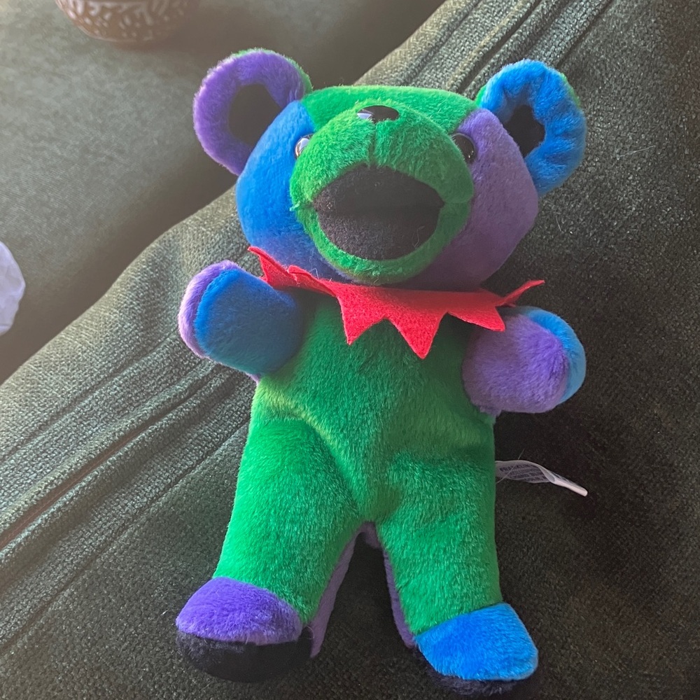 Colorful Plush Bear Toy